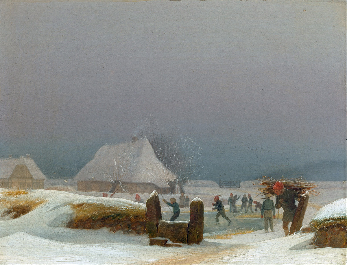 winter lanscape from funen